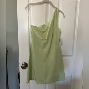 Abercrombie one shoulder traveler dress